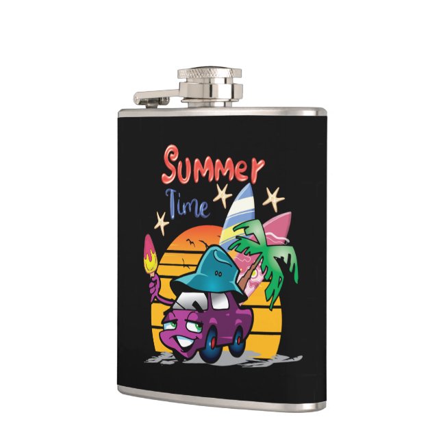 Summer Time Hip Flask (Left)