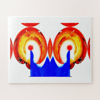 Summer time holidays sun and sea art jigsaw puzzle