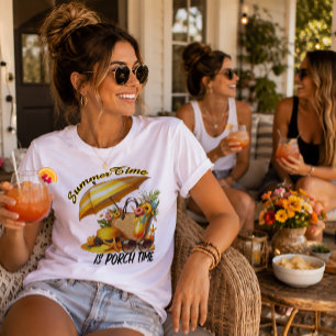 Summer Time is Porch Time Tri-Blend Shirt