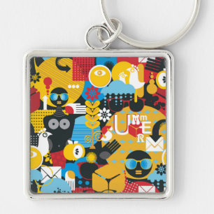 Summer time key ring