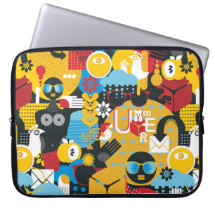 Summer time laptop sleeve
