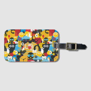 Summer time luggage tag