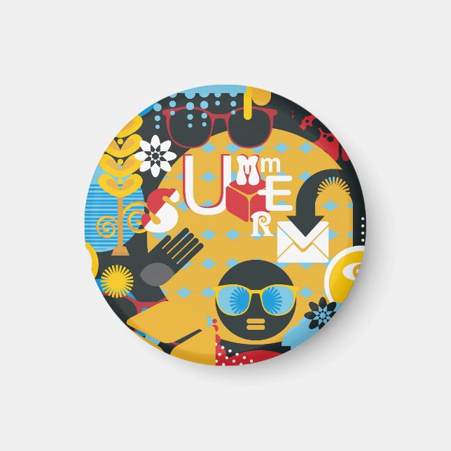 Summer time magnet (Front)