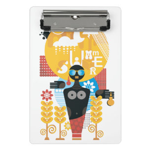Summer time mini clipboard
