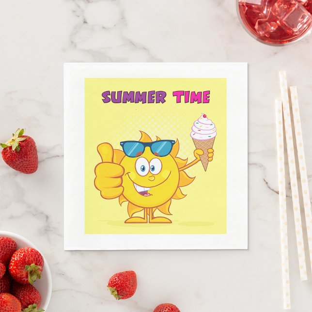 Summer Time Napkin (Creator Uploaded)