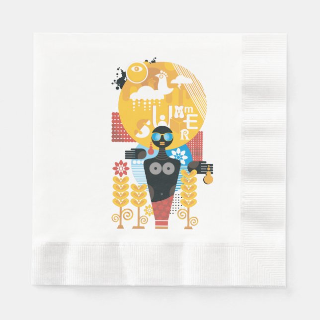 Summer time napkin (Front)