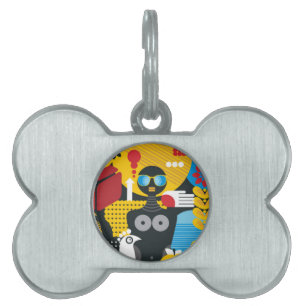 Summer time pet ID tag