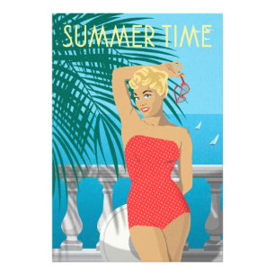 Summer time photo print