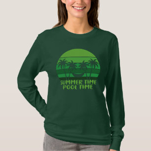 SUMMER TIME POOL TIME. T-Shirt