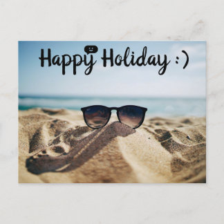 summer time postcard