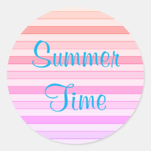 Summer Time Stickers