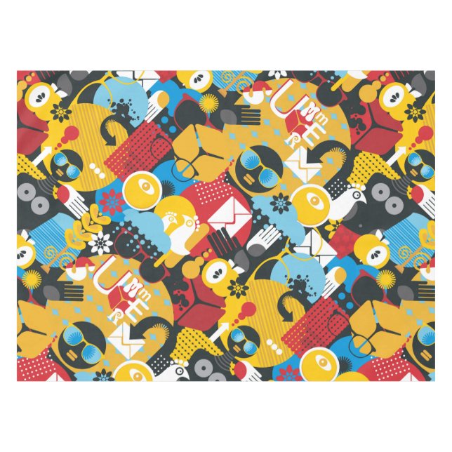 Summer time tablecloth (Front (Horizontal))