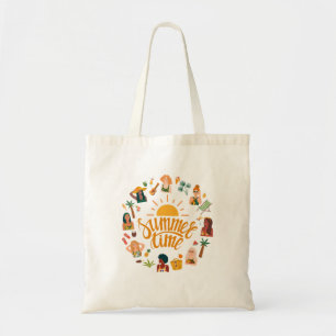 Summer time tote bag