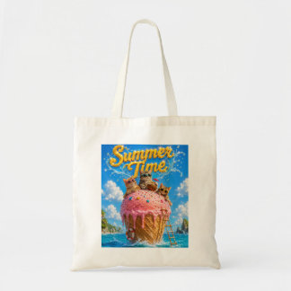 Summer time tote bag