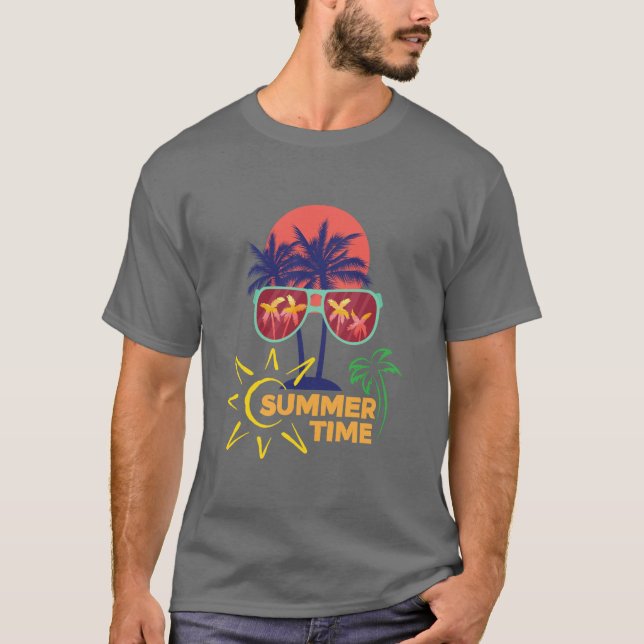 Summer time trending t-shirt  (Front)