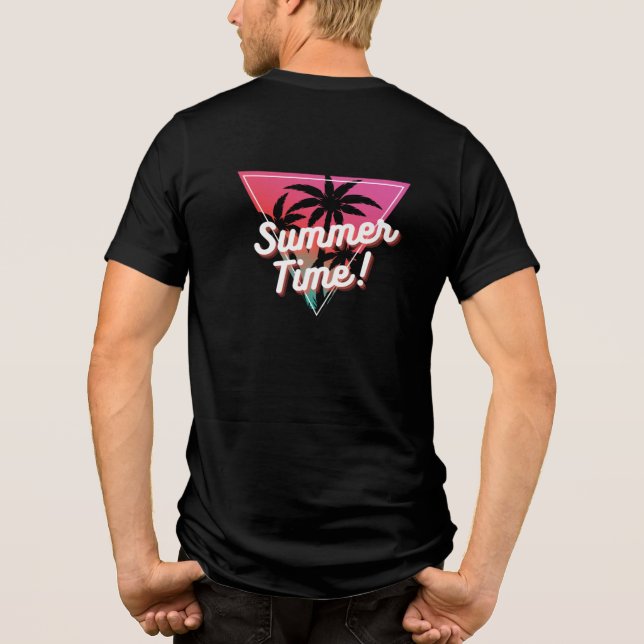 Summer Time Tri-Blend Shirt (Back)