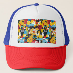 Summer time trucker hat