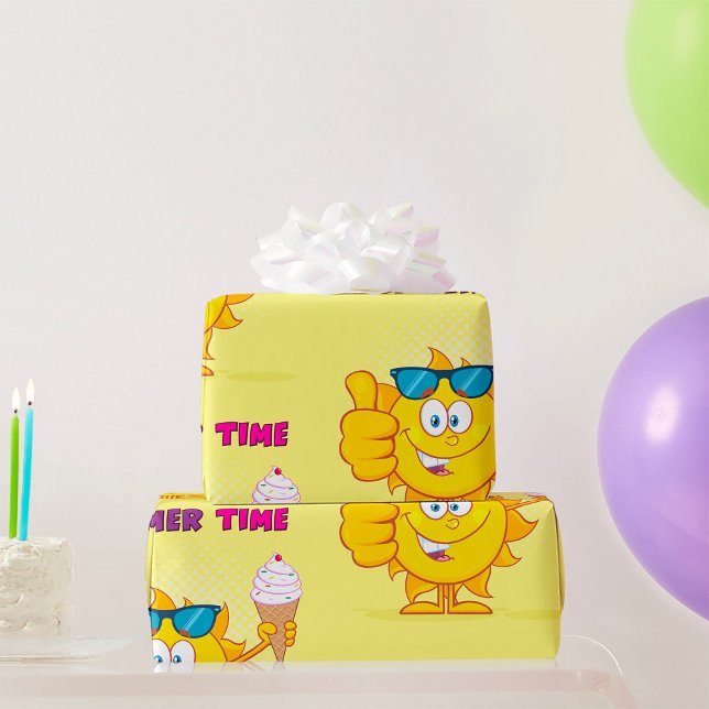 Summer Time Wrapping Paper (Creator Uploaded)
