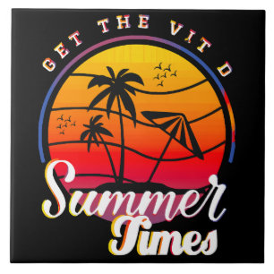Summer Times Ceramic Tile