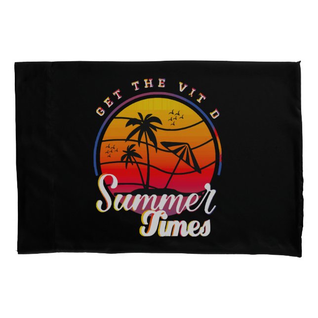 Summer Times Pillowcase (Front)