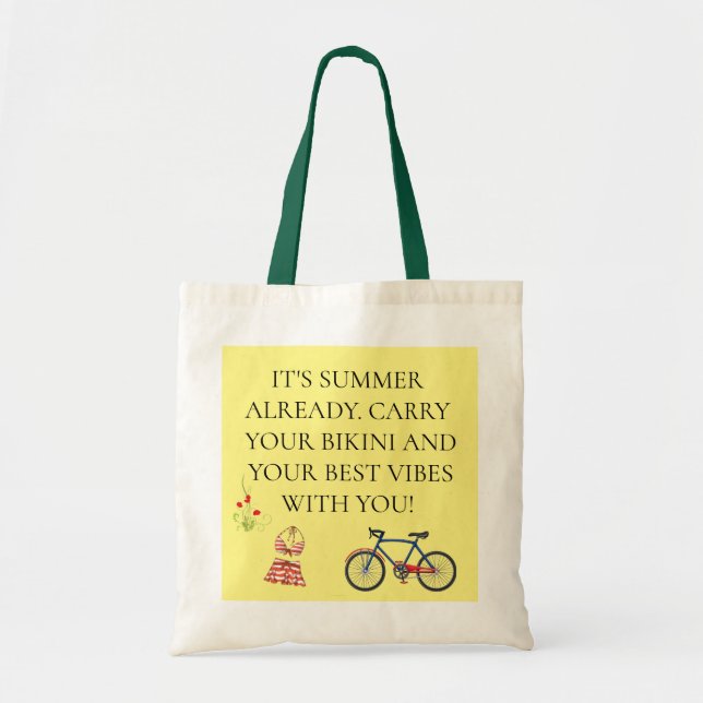 Summer tote bag (Front)