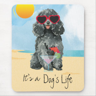 Summer Toy Poodle Mouse Pad