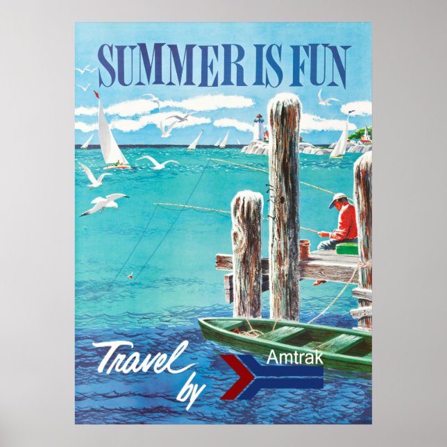 Summer Travel Poster (Front)