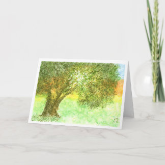 Summer Tree Aleph Card