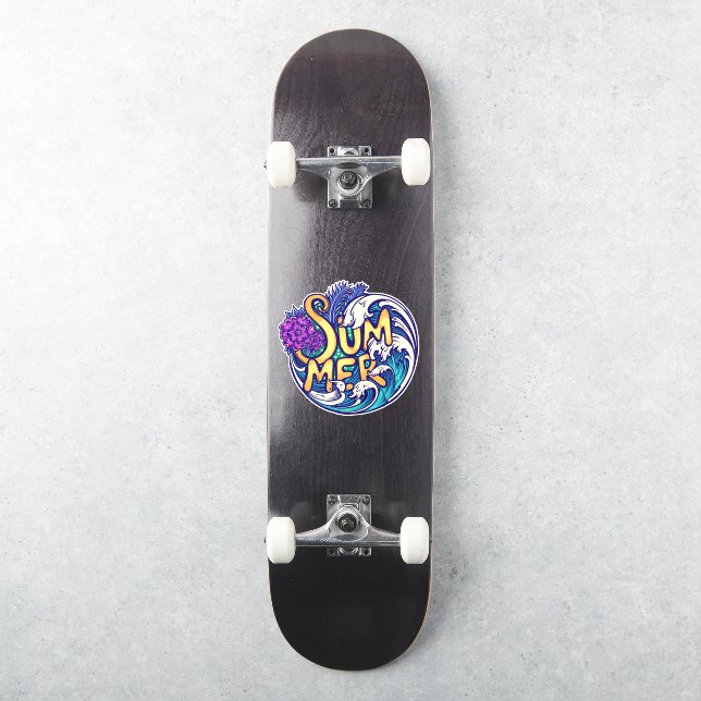 Summer Tropical Beach Vacation (Skateboard)