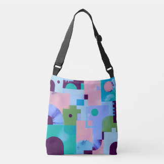 Summer Tropical Floral Tote Bag – Cute Blue Pink B