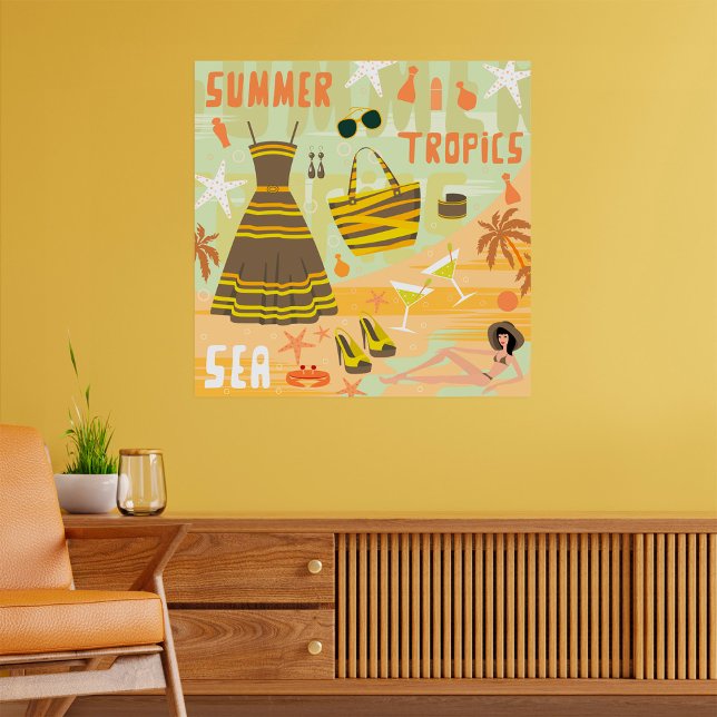 Summer Tropics Poster (Creator Uploaded)
