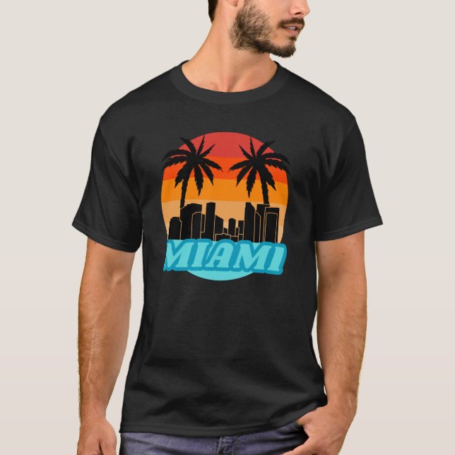 Summer tshirt - Miami city ! (Front)