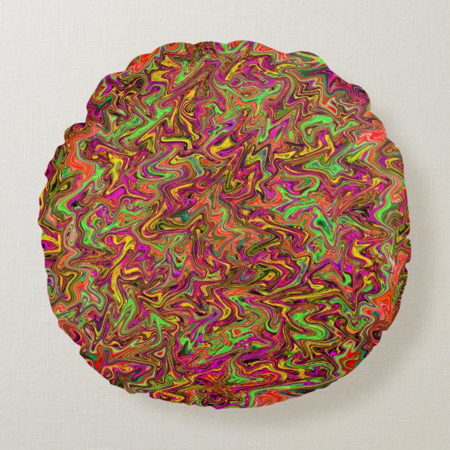 Summer Twistin'.... Round Cushion (Front)