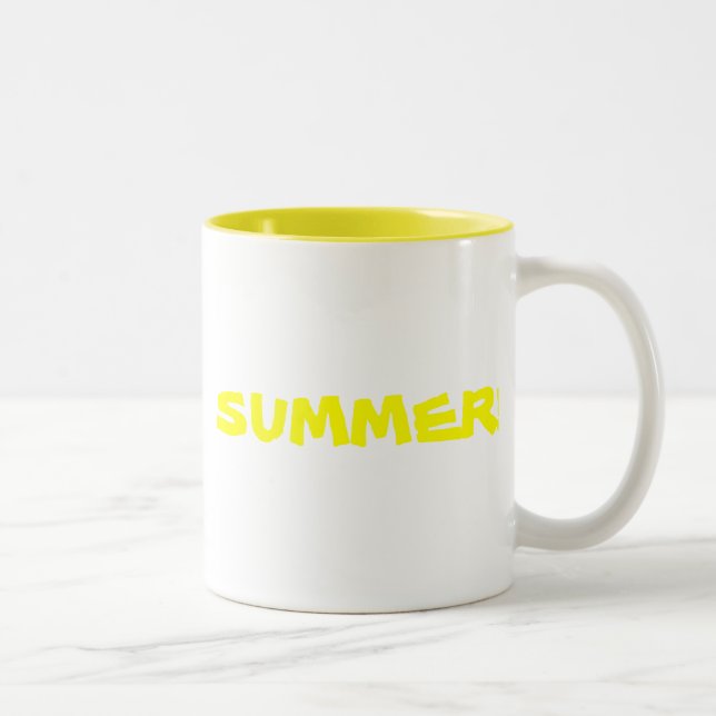SUMMER! Two-Tone COFFEE MUG (Right)