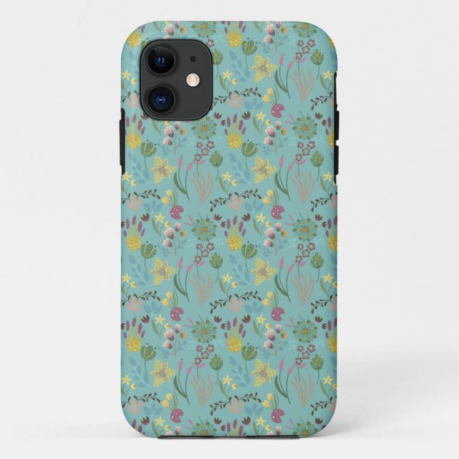 Summer Uneven Pattern Case-Mate iPhone Case (Back)