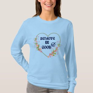 Summer Unisex Floral Heart Quote B I G T-Shirt