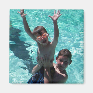 Summer Vacation at the Grandparents Photo Magnet