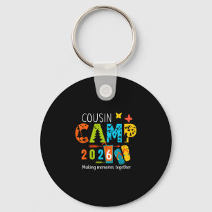 Summer vacation cousin camp 2026 making memories key ring