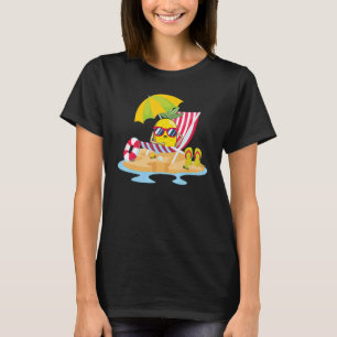 Summer Vacation Exotic Fruit Sunglasses Pineapple T-Shirt