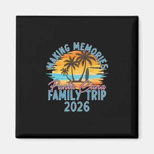 Summer Vacation Family Punta Cana Vacation 2026 Ma Magnet