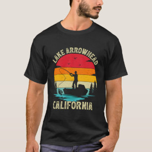 Summer Vacation Fishing Vintage California Arrowhe T-Shirt
