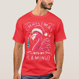 Summer Vacation Flamingo Lover Funny Christmas In T-Shirt