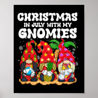 Summer Vacation Gnomes Lover Funny Christmas In Ju