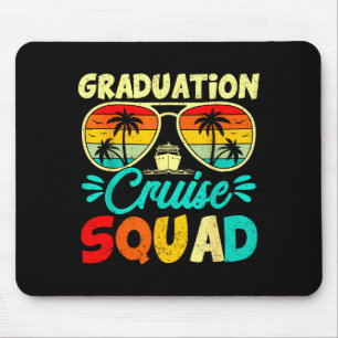 Summer vacation graduation cruise squad 2026 mouse pad