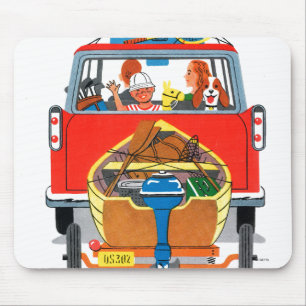 Summer Vacation Mouse Pad