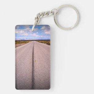 Summer Vacation Road Trip Photos Key Ring