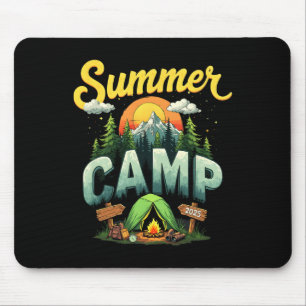 Summer Vacation Summer Camp 2025 Matching Family G Mouse Pad