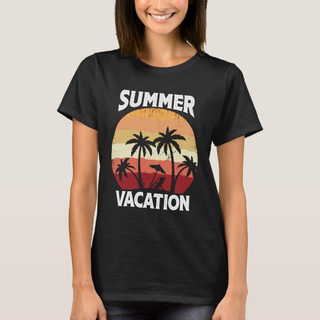 Summer vacation  T-Shirt (Front)