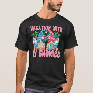 Summer Vacation With My Gnomies With Cute Beach Gn T-Shirt