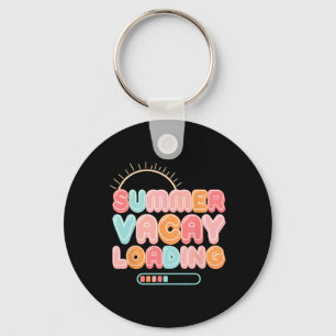 Summer Vacay Loading Vacation Hawaii Beach Family Key Ring